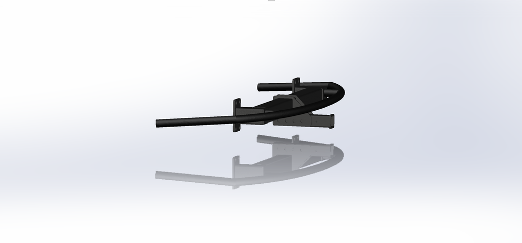 Porsche cayenne 957 rear bumper