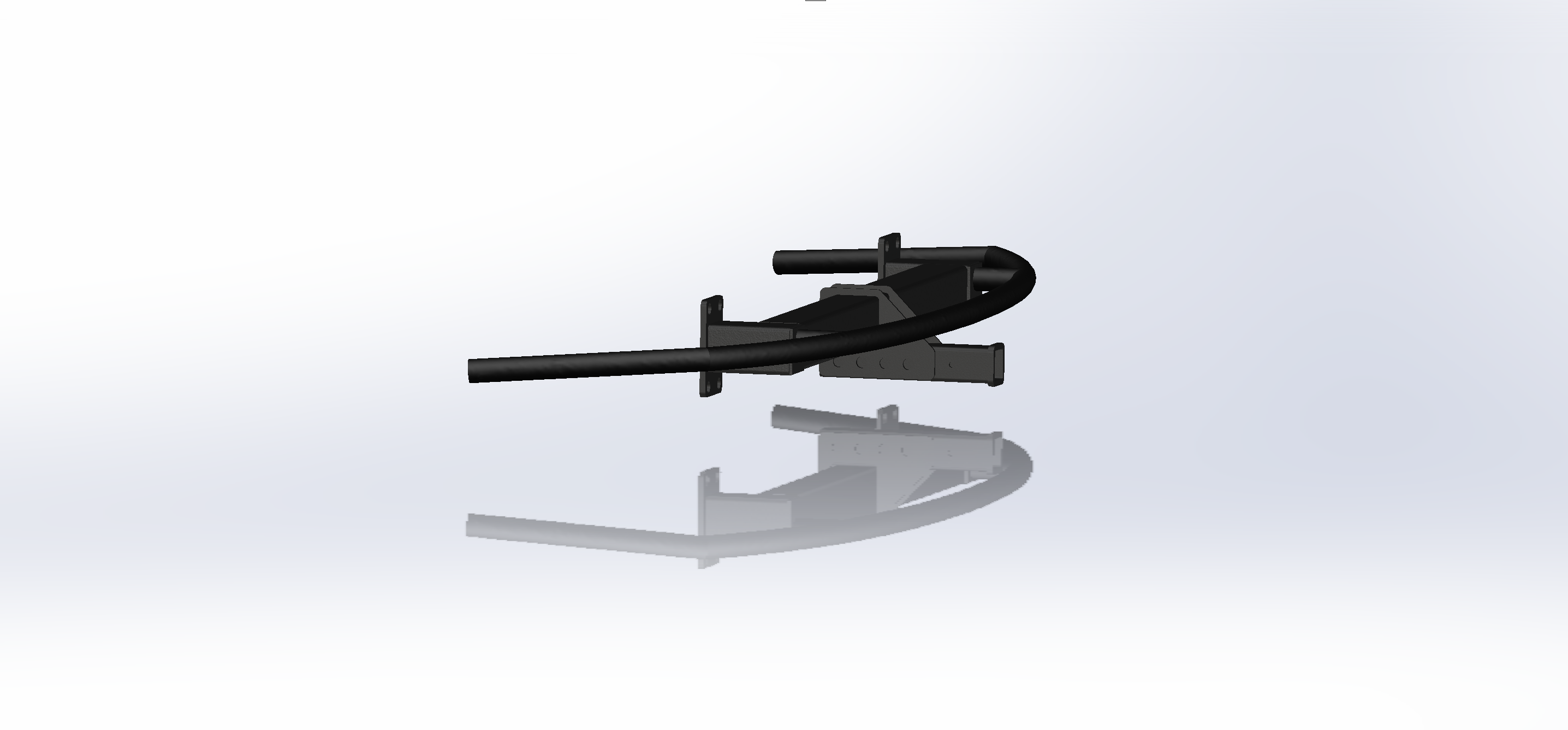 Porsche cayenne 957 rear bumper